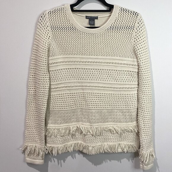 Chelsea & Theodore Cream Sweater - Picture 1 of 1